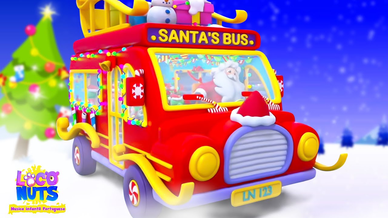 Natal Rodas No ônibus Canção Do Bebê + Vídeos De Rimas Para Crianças