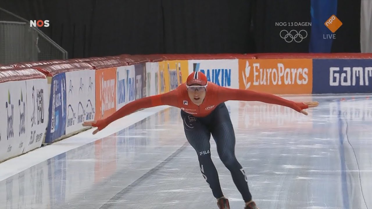 Sander Eitrem World Record 5000m 5.58,52 Inzell