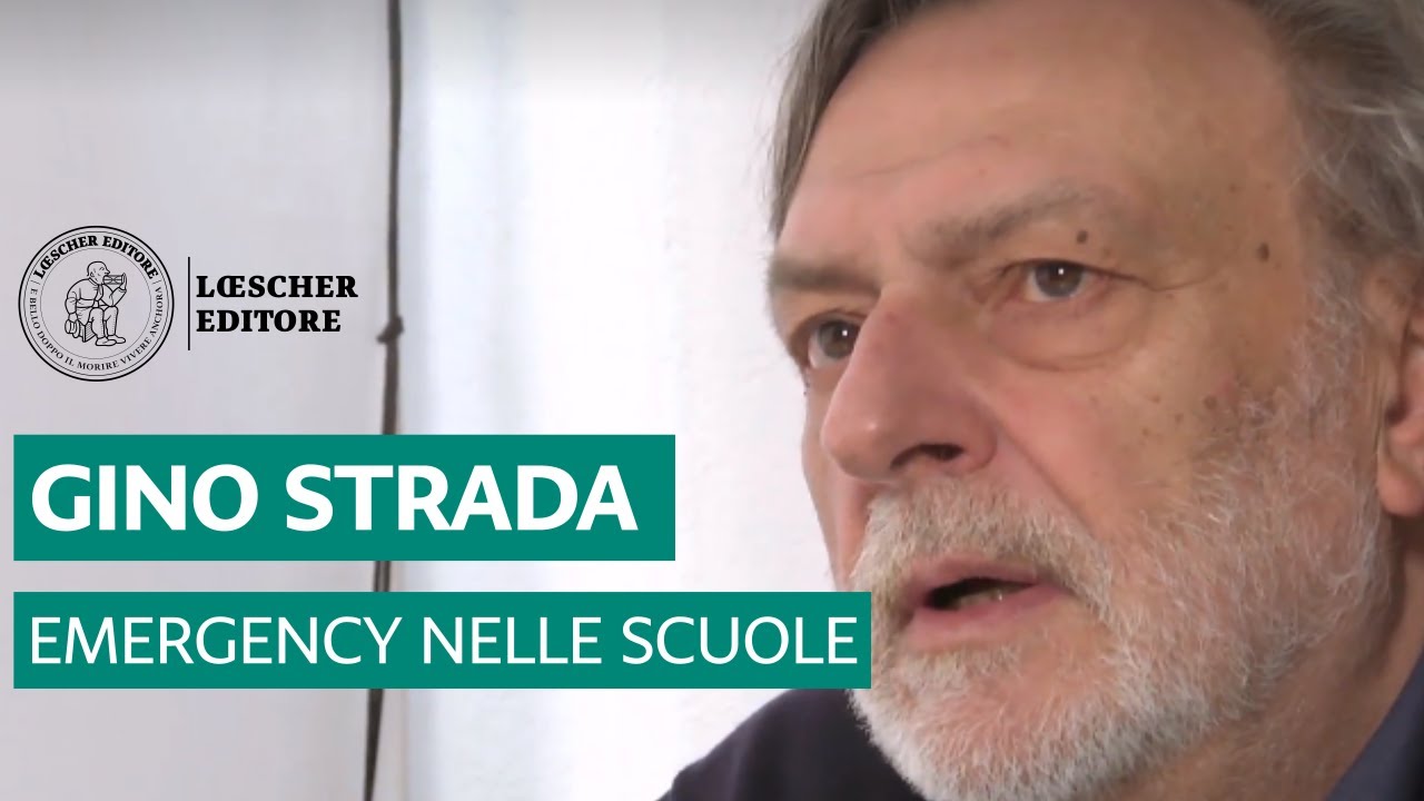 Narrativa - Intervista a Gino Strada: Emergency nelle scuole