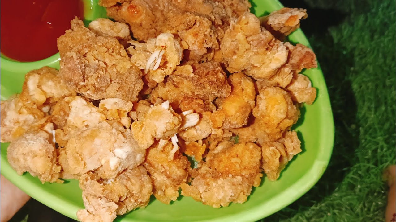 Chicken popcorn recipe..😍🤩