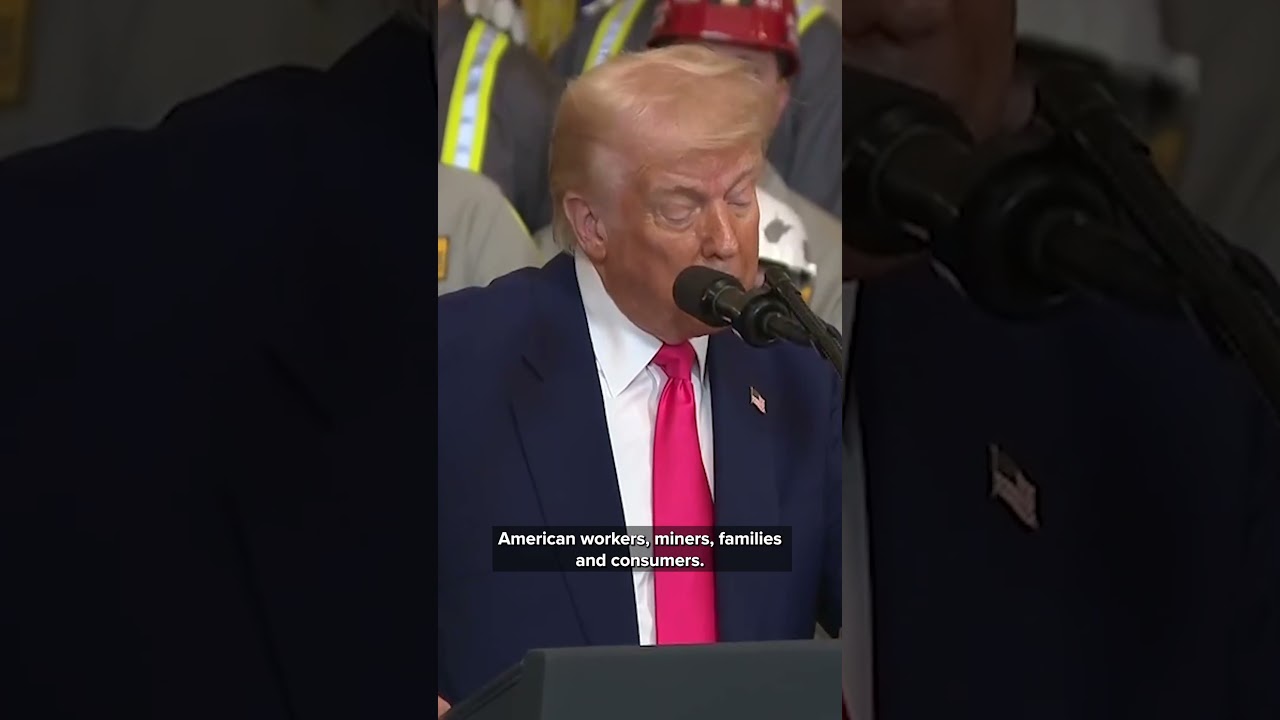 'BEAUTIFUL CLEAN COAL' President Trump signs orders aimed at supporting coal industry