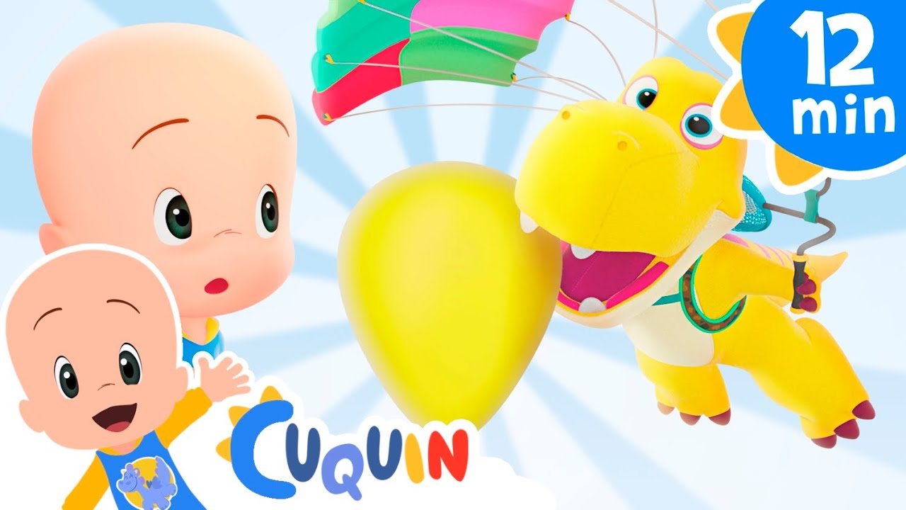 Learn the colors with the Trex | Cuquin and Friends
