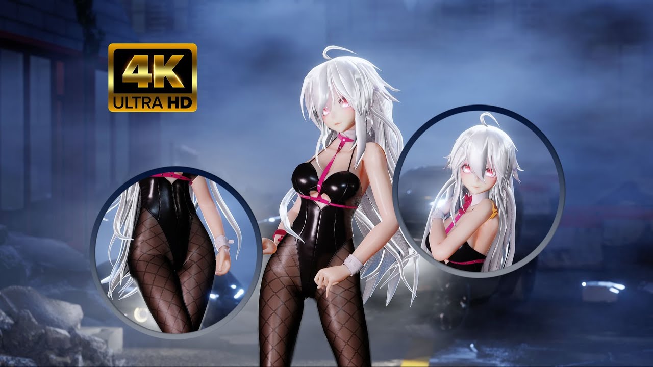 【Vocaloid MMD/4K/60FPS】Yowane Haku【WiggleWiggle】