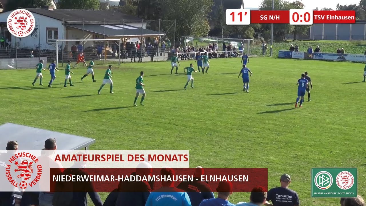 Amateurspiel des Monats | Oktober 2019 | SG Niederweimar-Haddamshausen vs. TSV Elnhausen