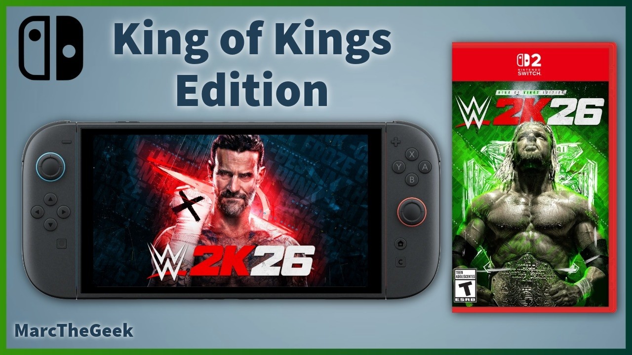 WWE 2K26 King of Kings Edition Initial Gameplay on Nintendo Switch 2