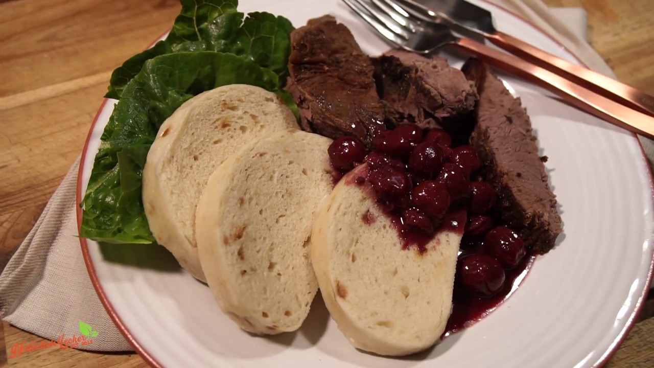 Rehkeule mit Pefferkirsch Soße - Rezept und Anleitung - Natürlich Lecker