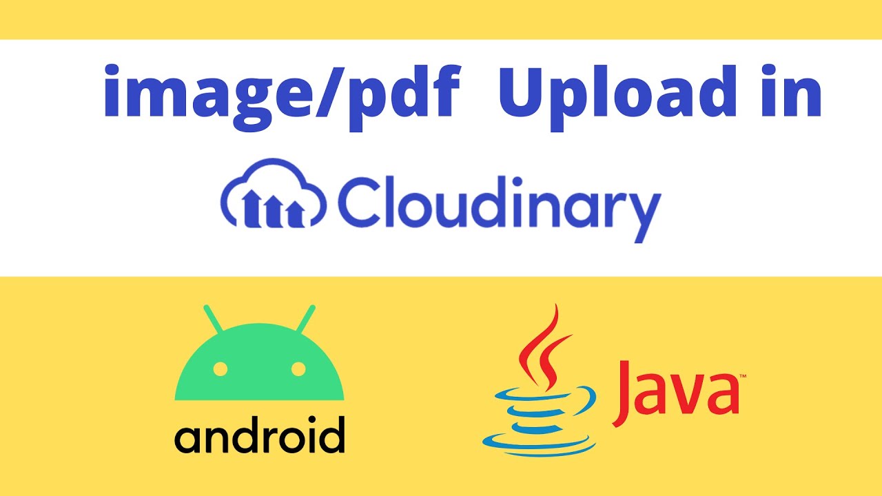 Загрузка изображений в Cloudinary на Android с использованием Java