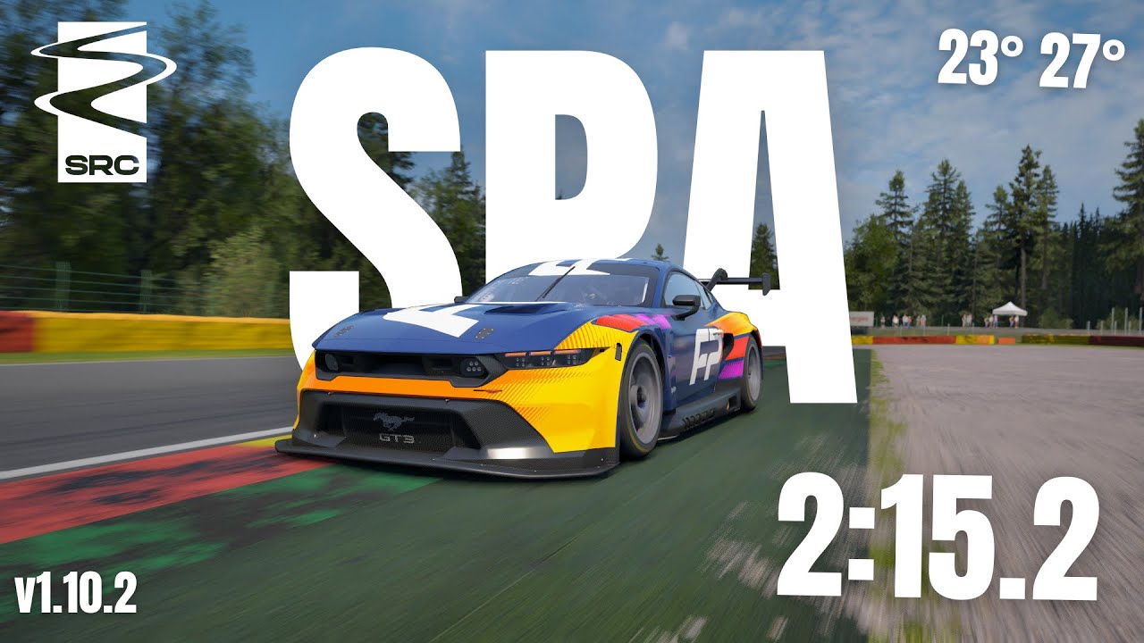 SPA HOTLAP + SETUP | Ford Mustang GT3 | 2:15.2 | Assetto Corsa Competizione v1.10.2