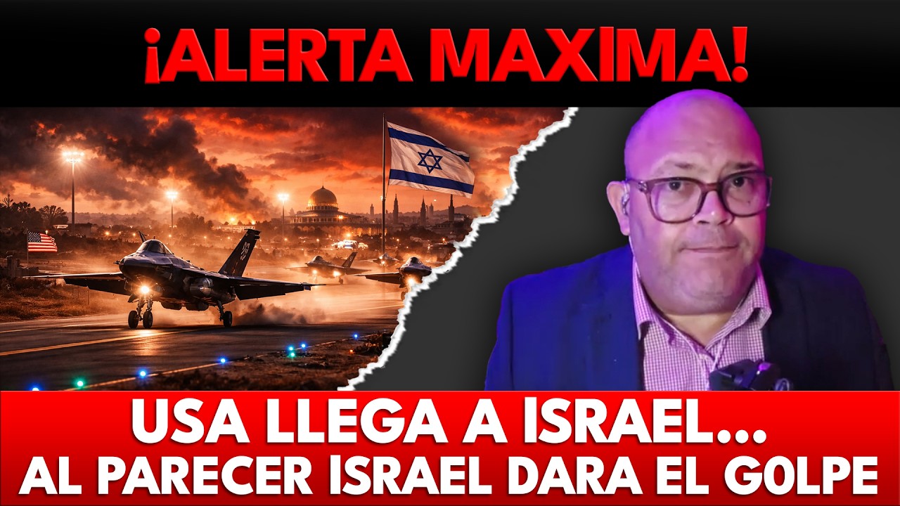 ¡ALERTA MAXlMA! USA LLEGA A lSRAEL... AL PARECER lSRAEL DARA EL G0LPE