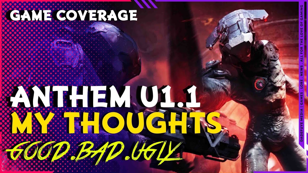 Anthem Sunken Cell Update \\ Was It good? Was it Bad?