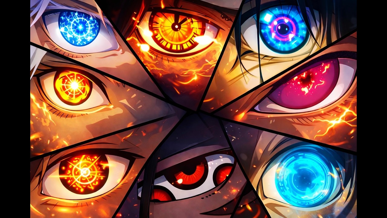Strongest eyes in anime history