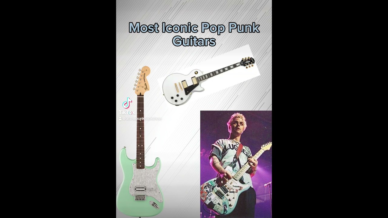 Best Pop Punk Guitars! #shorts #guitar #stratocaster