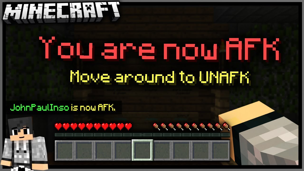 DETECT AFK PLAYERS in Vanilla Minecraft (Datapack 1.15/1.16) [JAVA Command Download] Teleport Limbo