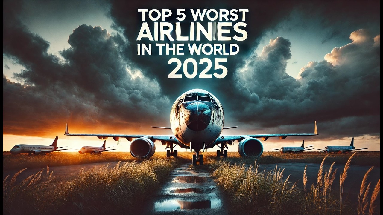 Top 5 Worst Airlines in the World 2025 #aviation