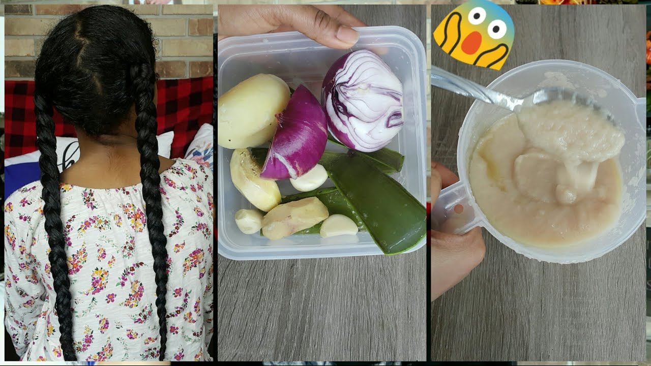 Extreme Aloe Vera Ginger Garlic Onion & Potato Hair Mask For Unstoppable Hair Growth