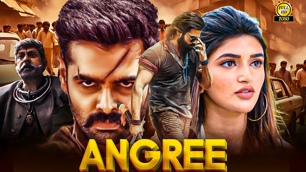 ANGREE | Ram Pothineni & Sreeleela New Blockbuster South 2024 Movie | Latest South movie 2024 |
