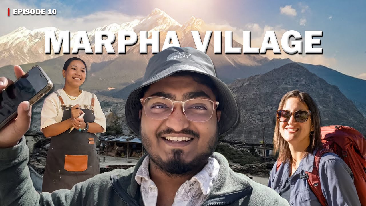 🍏🏔️ Marpha Village – The Most Beautiful Apple Village of Nepal | Mustang Travel Vlog 🇳🇵
