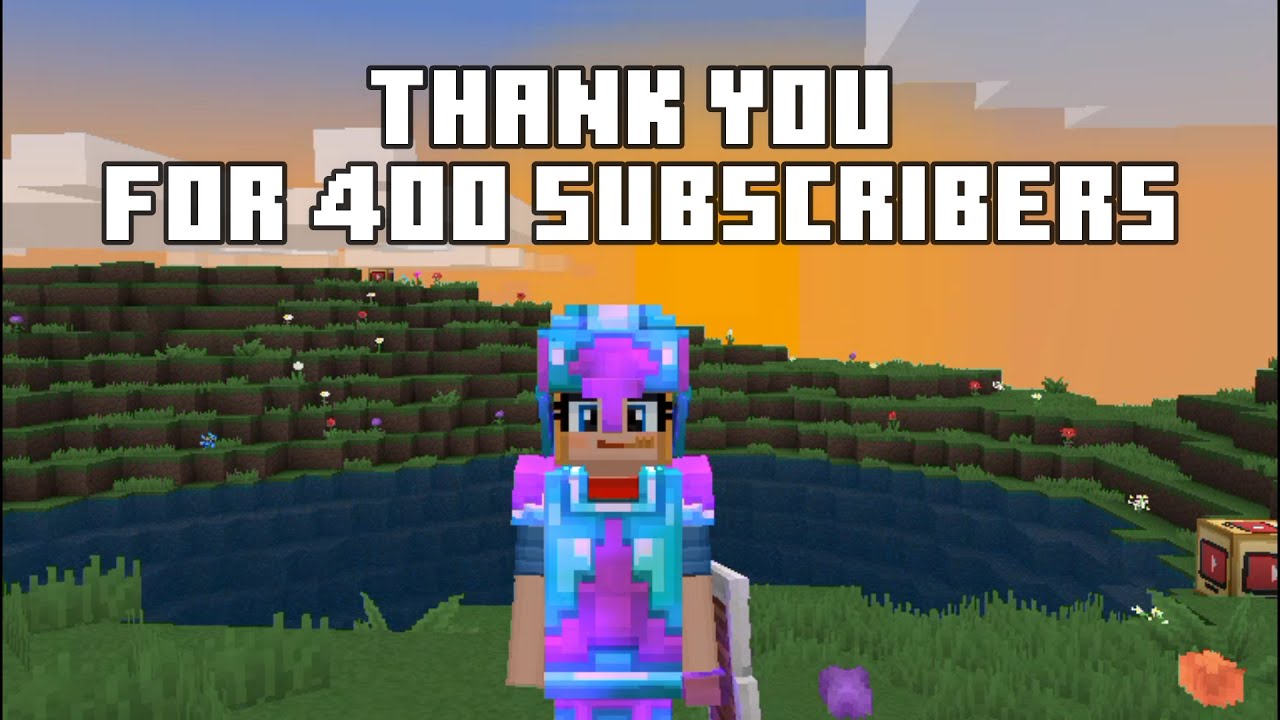 Thank You For 400 Subscribers
