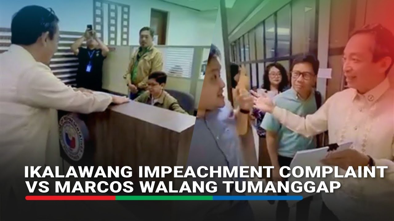'Ayaw tanggapin': Ikalawang impeachment complaint vs Marcos hinarang daw ayon sa Bayan