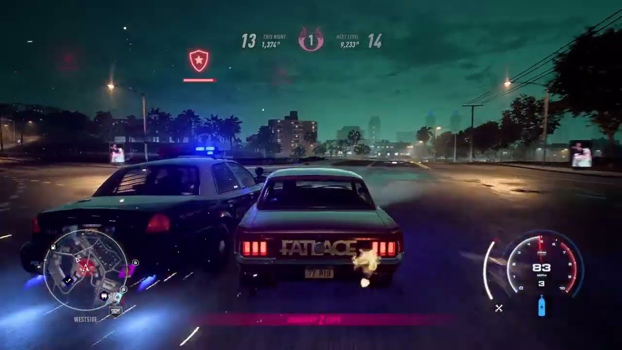 NEED FOR SPEED HEAT- SPRINT RACE AND NPC POLICE CHASE