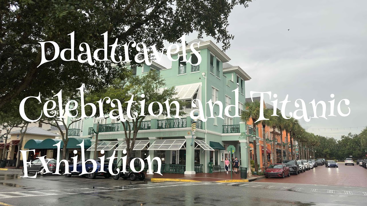 A day in Celebration, Texas Roadhouse, Titanic exhibition and Hulk Hogans Wrestling shop