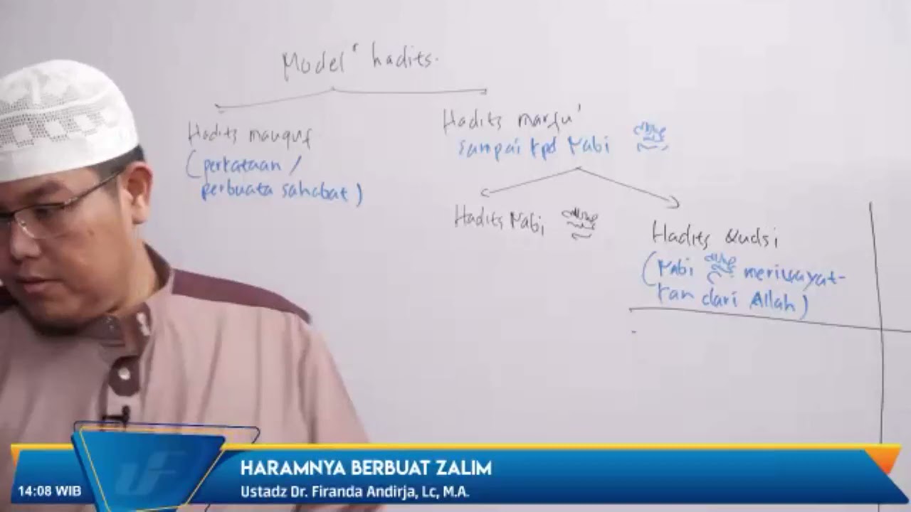 HARAMNYA BERBUAT ZHALIM, Hadist ke 24  Arbain AnNawawi : Ustd.Firanda Andirdja, Lc, MA.