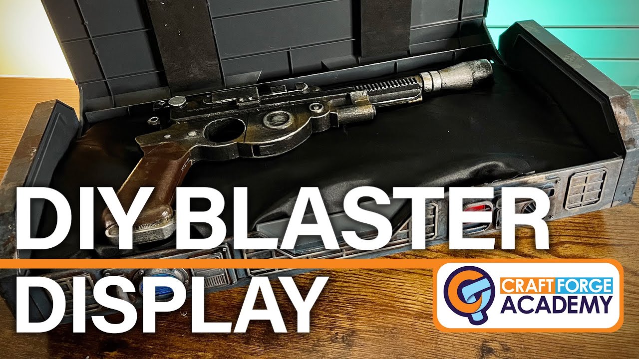 Let's Make a DIY Mandalorian Blaster Display // Star Wars Props
