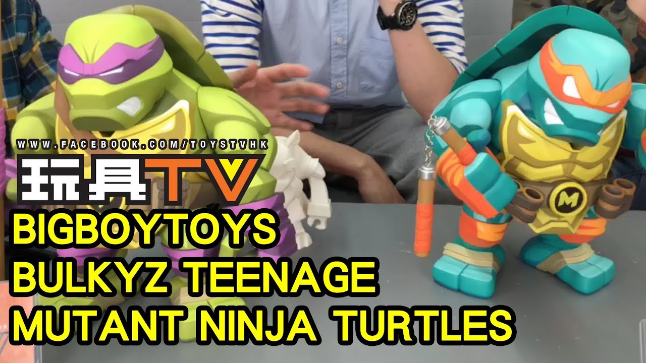 TOYSTV S5 EP07 P1「原形畢露」Bigboystoys Bulkyz Teenage Mutant Ninja Turtles  Product Preview