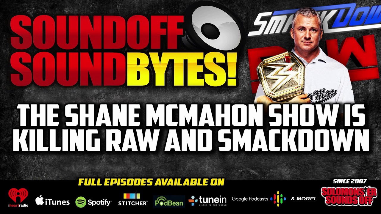 The Shane McMahon Show is KILLING Raw And Smackdown
