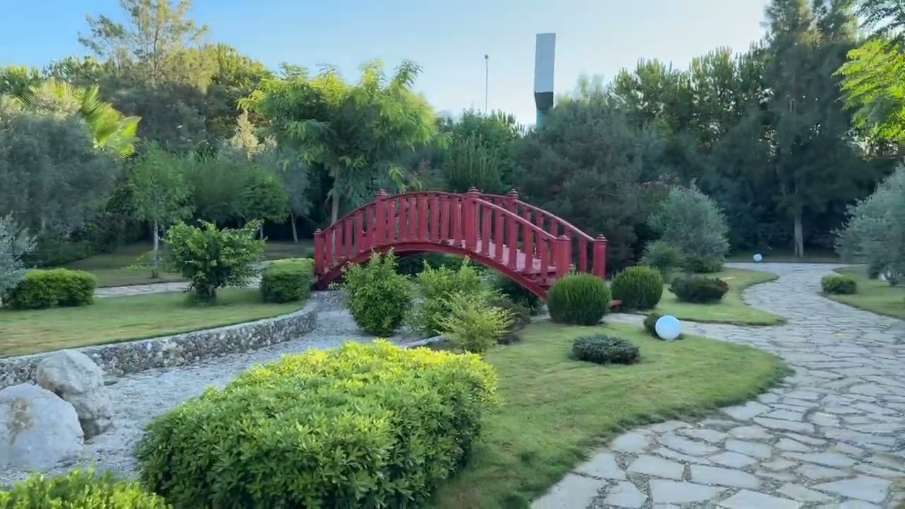 Flora Garden Beach Zen garden Koi fish pond Garden Turkey all inclusive