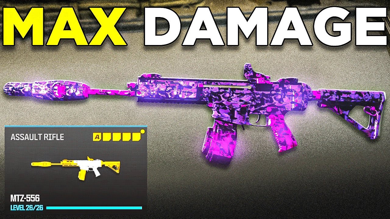 Новый класс МТЗ 556 *МАКСИМАЛЬНЫЙ УРОН* в MW3! 😍 (Лучшая конфигурация класса МТЗ 556) - Modern Wa...