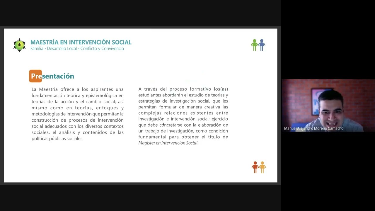 Maestr&iacute;a en Intervenci&oacute;n Social