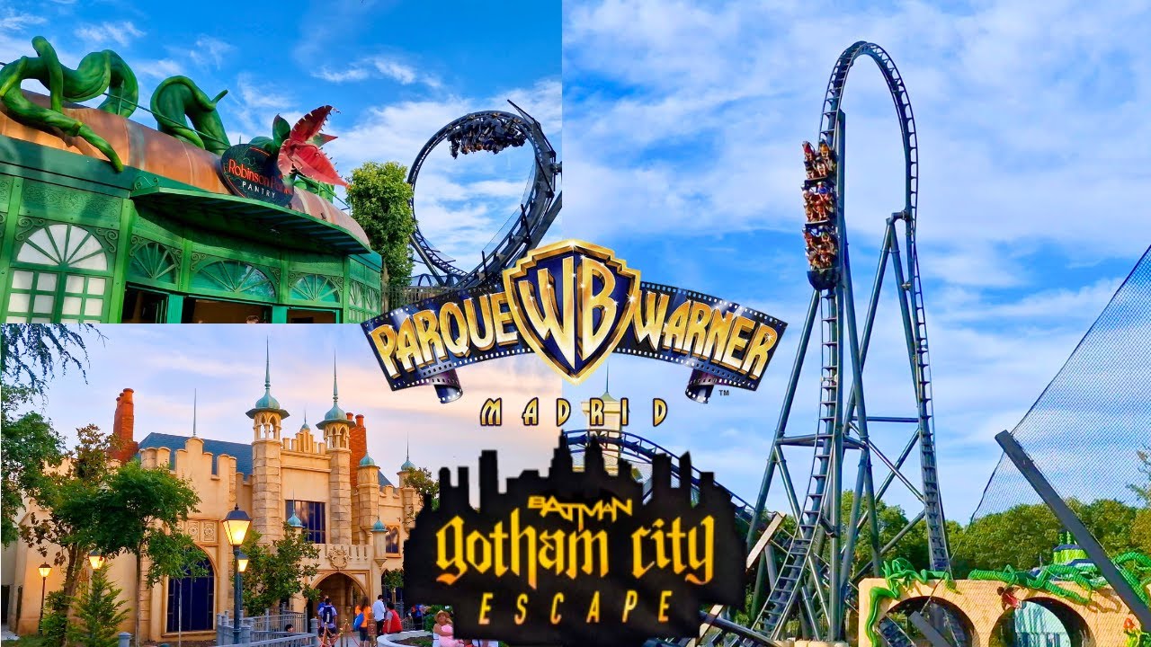BATMAN Gotham City Escape | Un Año de Emociones | Parque WARNER Madrid (Mayo 23/24)