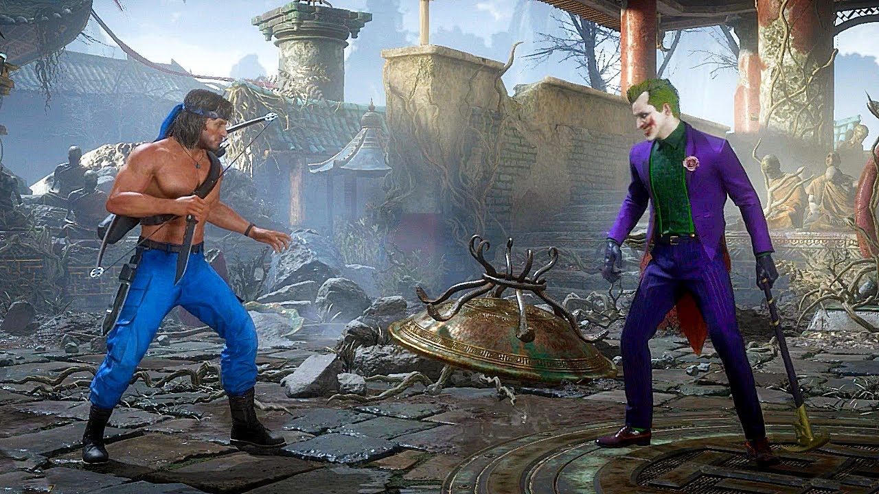 Mortal Kombat 11 Rambo Vs Joker Gameplay MK11