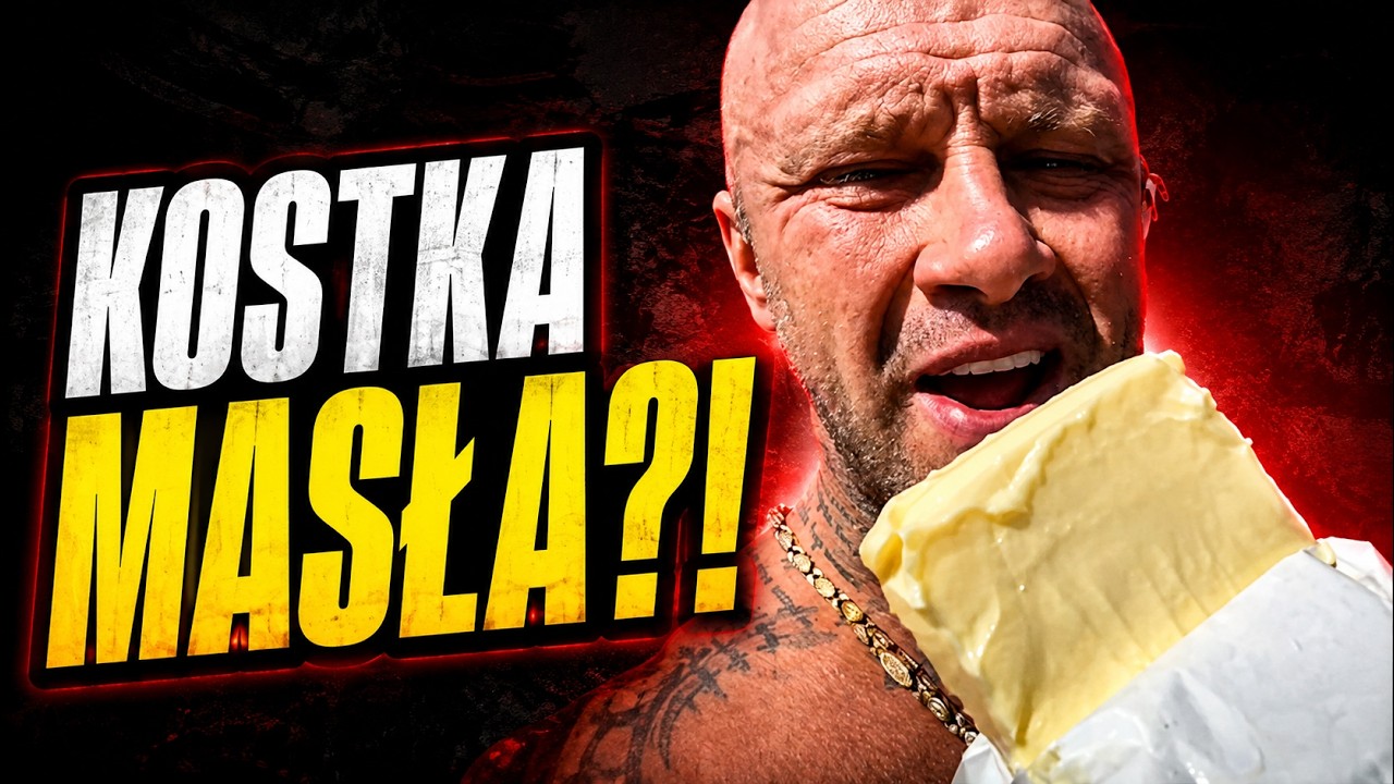 Ten człowiek je MASŁO jako przekąskę. I wygląda TAK