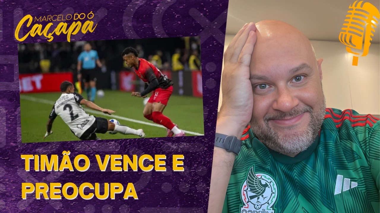 Com gramado vergonhoso e futebol pequeno o Corinthians bate o Athletico