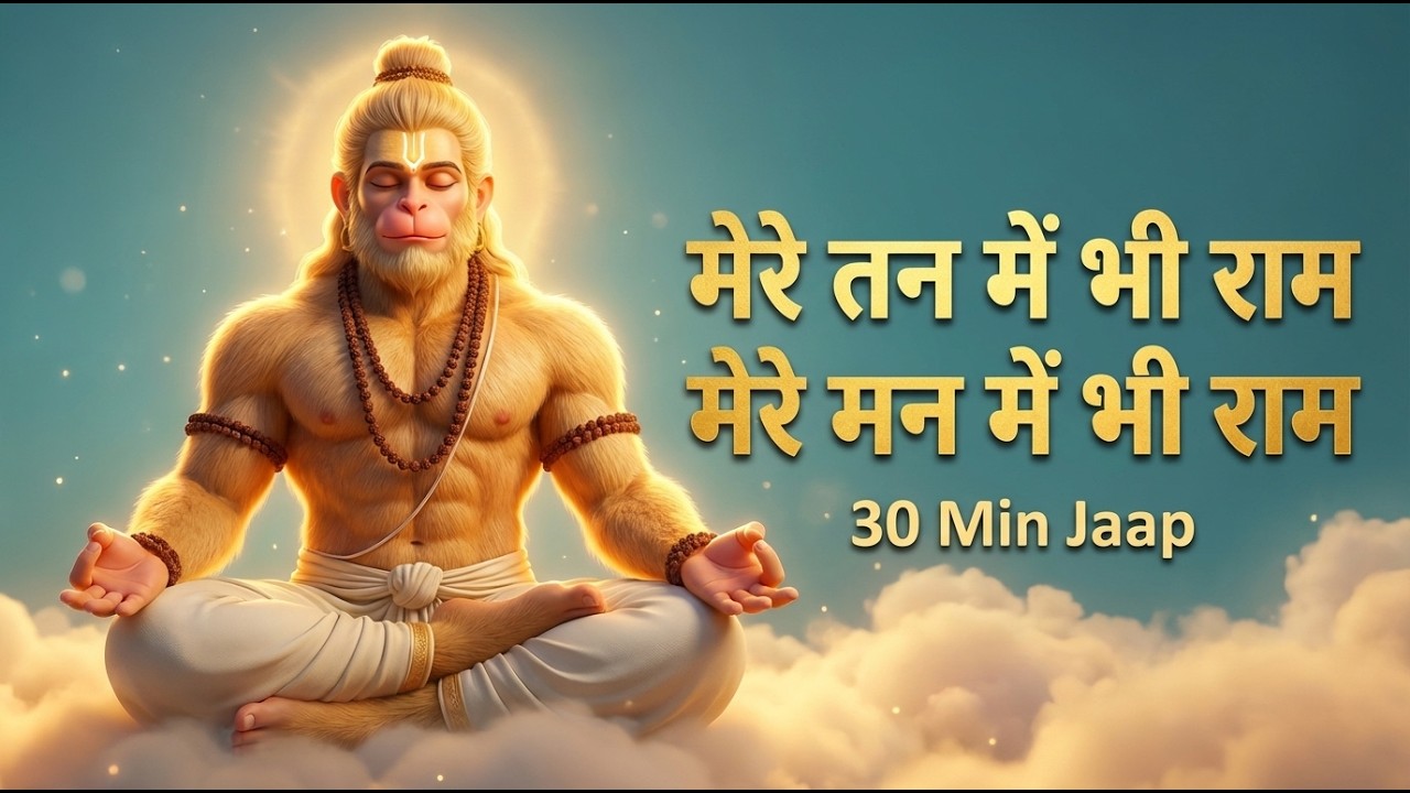 मेरे तन में भी राम Mere Man Mein Bhi Ram | Ram Dhun | Ram Naam Jap| Powerful Ram Bhajan #jaishreeram