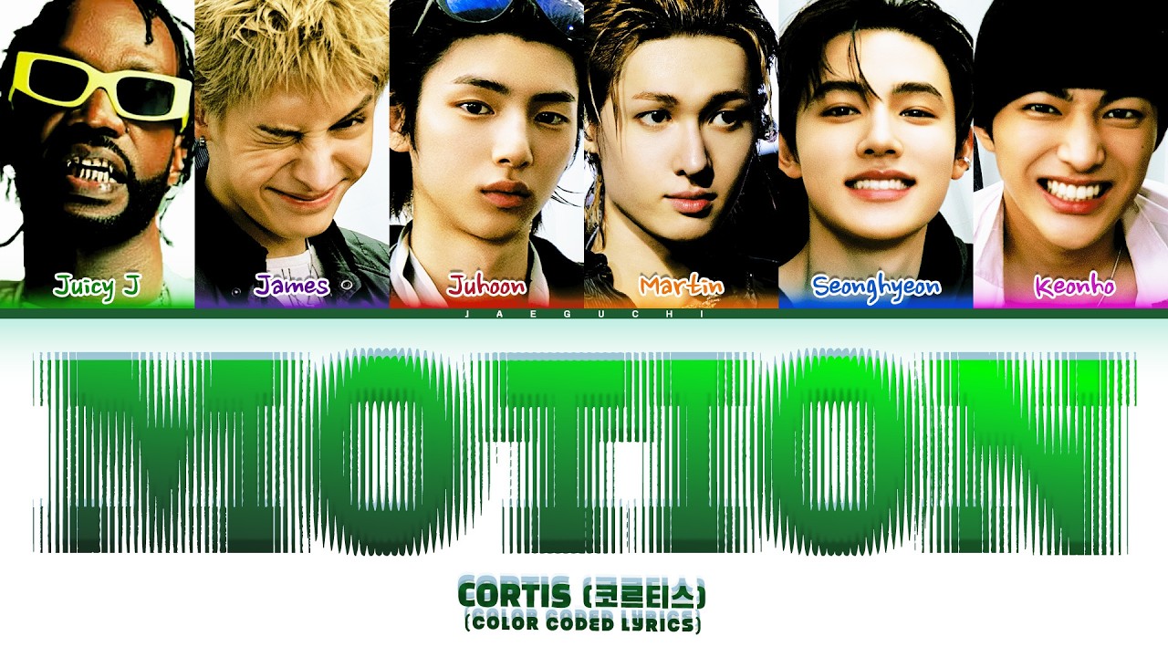 CORTIS (코르티스) (feat. Juicy J) 'MOTION' (Color Coded Lyrics)