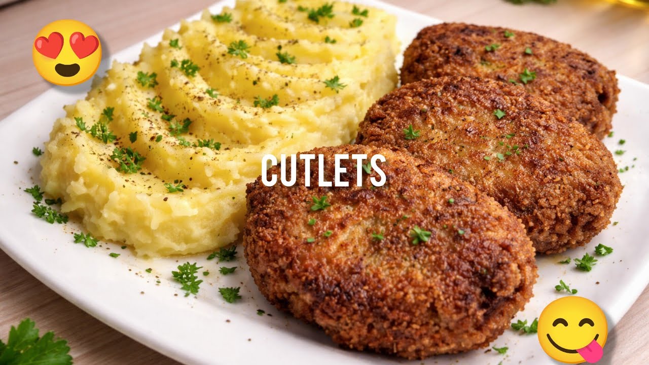 🍽 Juicy Meat Cutlets | Easy & Delicious Homemade Recipe 🍽