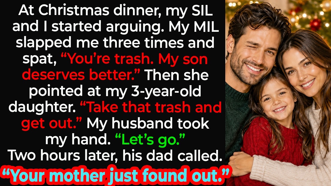 My Mother in Law Slapped Me at Christmas&mdash;Two Hours Later, She Learned the Truth