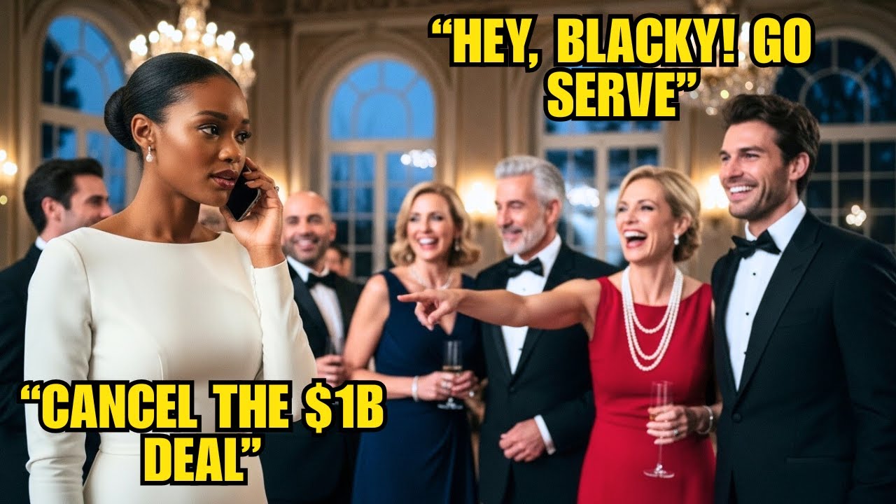 White Billionaire Family Mocked the Black Woman at Party — Then She Canceled Their $1B Deal!
