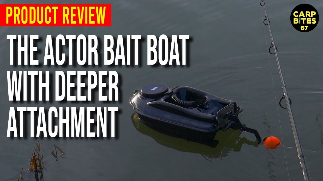 Мой первый кораблик для прикормки — The Actor Bait Boat с Deeper Pro + для ловли карпа