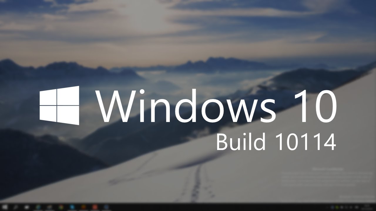 Windows 10 Build 10114 - Improved UI, Start, Settings + MORE