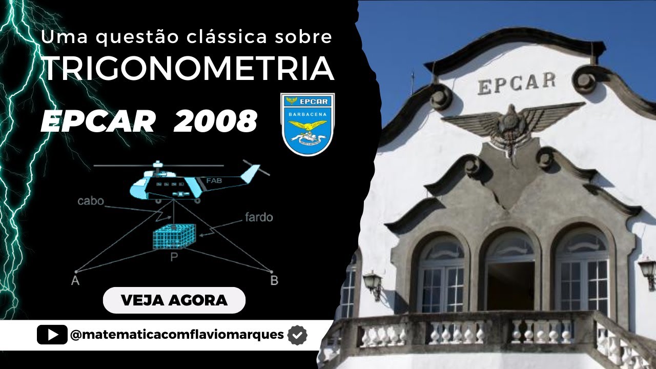 UMA QUESTÃO CLÁSSICA SOBRE TIGONOMETRIA QUE DERRUBA MUITA GENTE