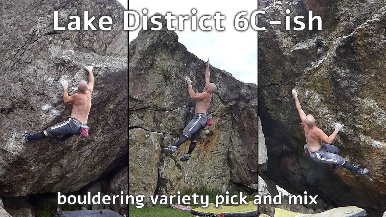 Lakes Variety Pack - Pick And Mix 6C-7A Boulder Problems.