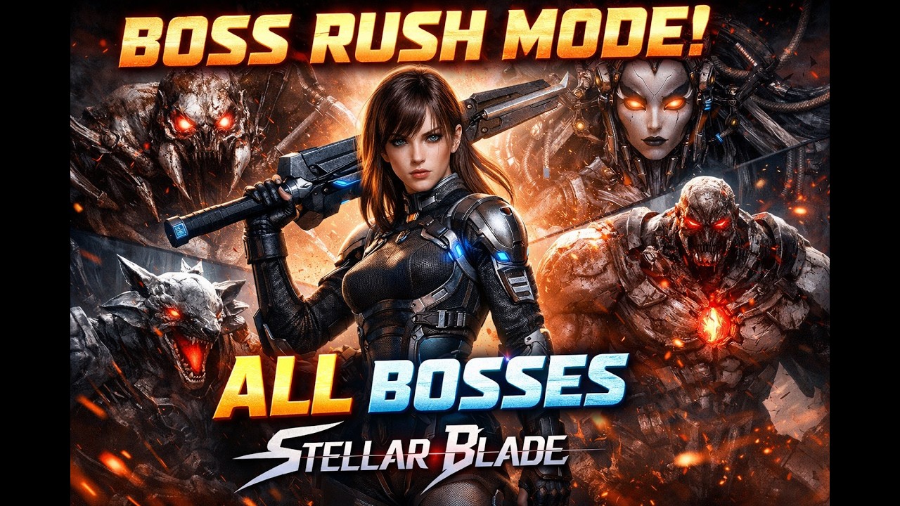 Stellar Blade -  BOSS RUSH ⚡⚔️