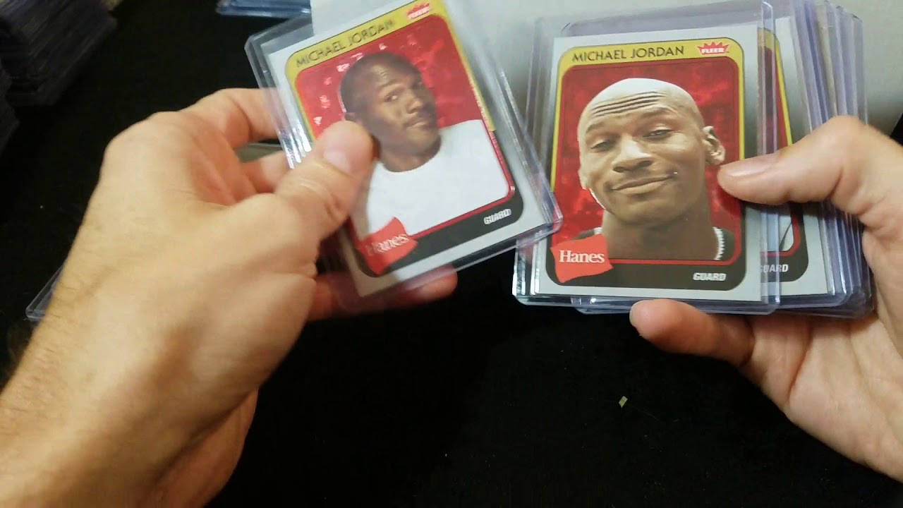 Michael Jordan and Lebron James collections