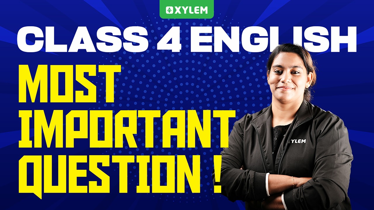 Class 4 English Annual Exam 2026 | Most important Question !