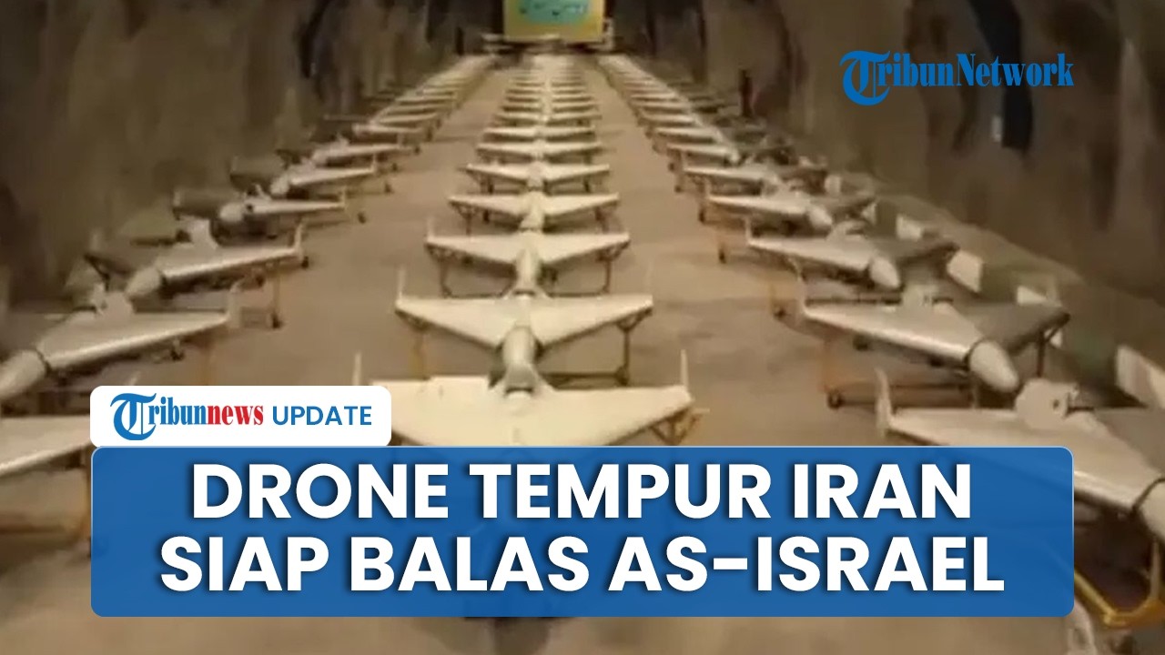 Iran Pamer Gudang Senjata Bawah Tanah saat Perang Lawan AS-Israel, Berisi Drone Tempur hingga Rudal