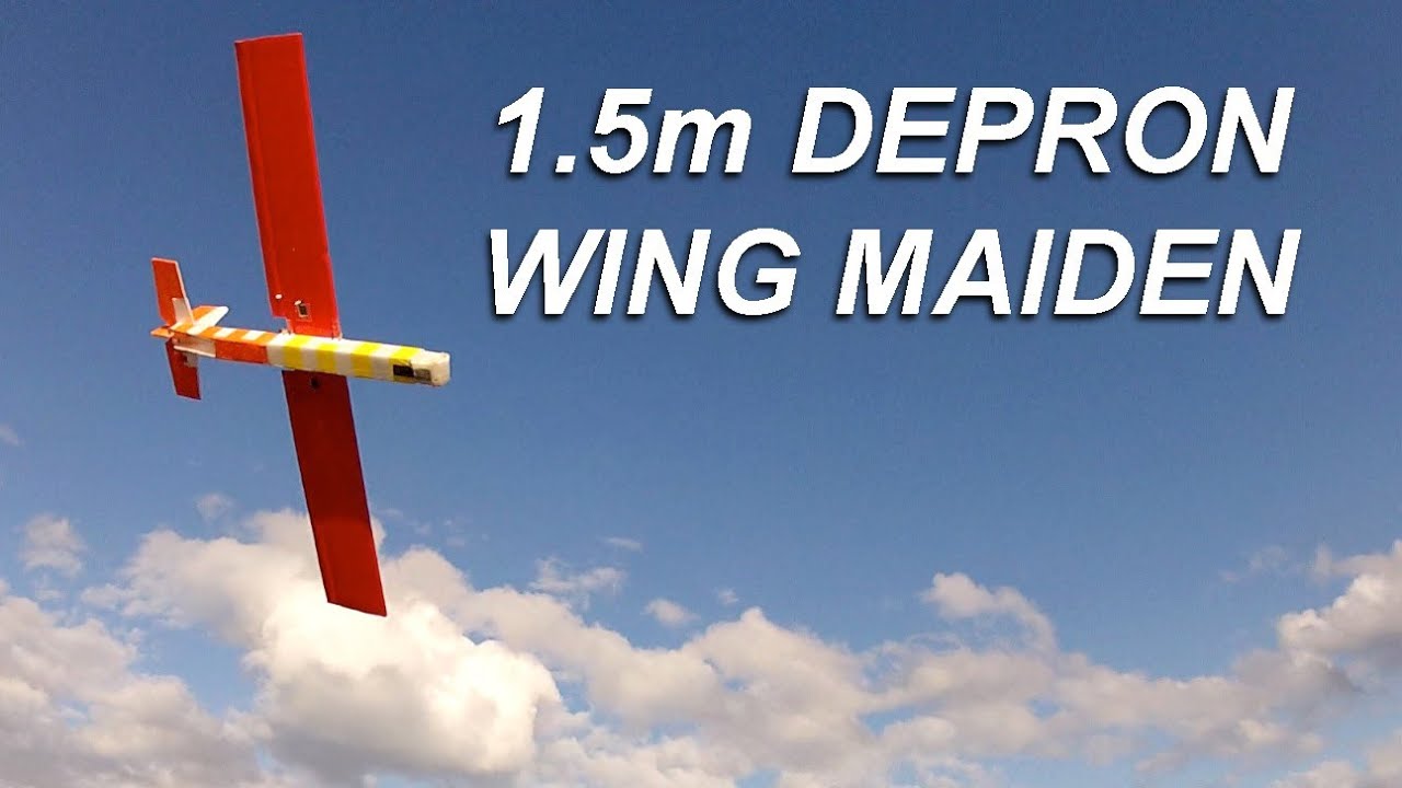 1.5m depron wing maiden